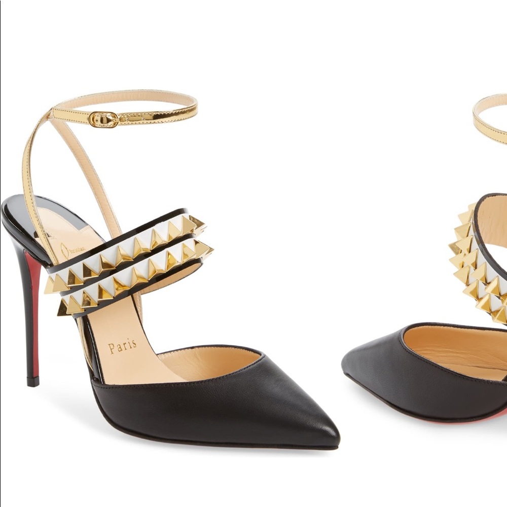 Christian Louboutin Lady Proved 100 Studded Heel